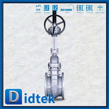 Didtek Carbon Steel Gear Operator RF Trim.8 Gate Valve 
