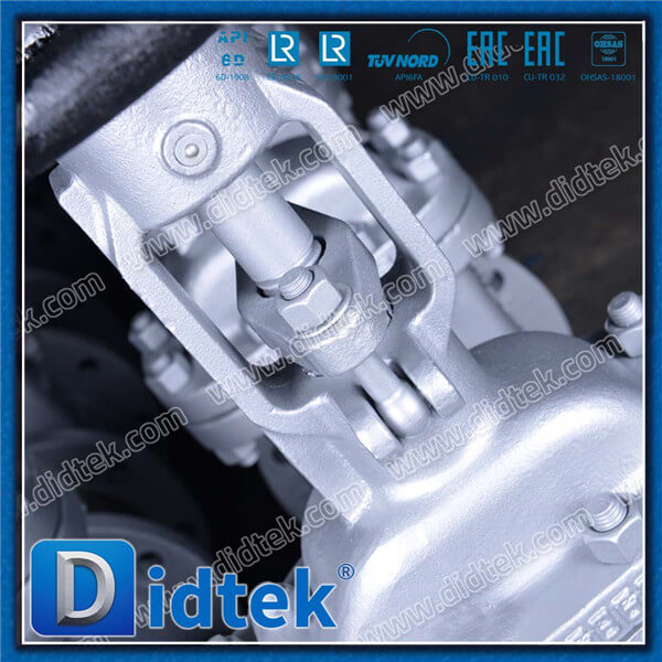 Didtek Cast Steel 4" WCB Hand Wheel Flange Gate Valve 